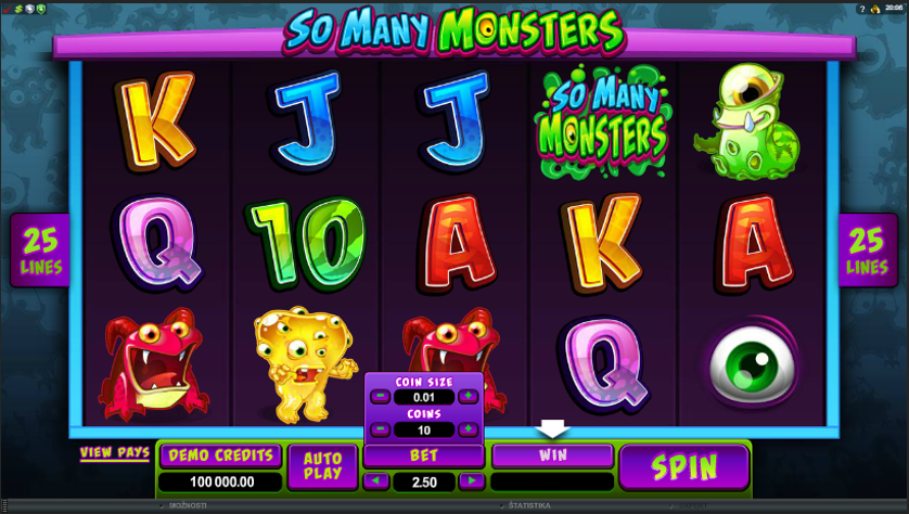 So Many Monsters Slot เด มพ น fun88