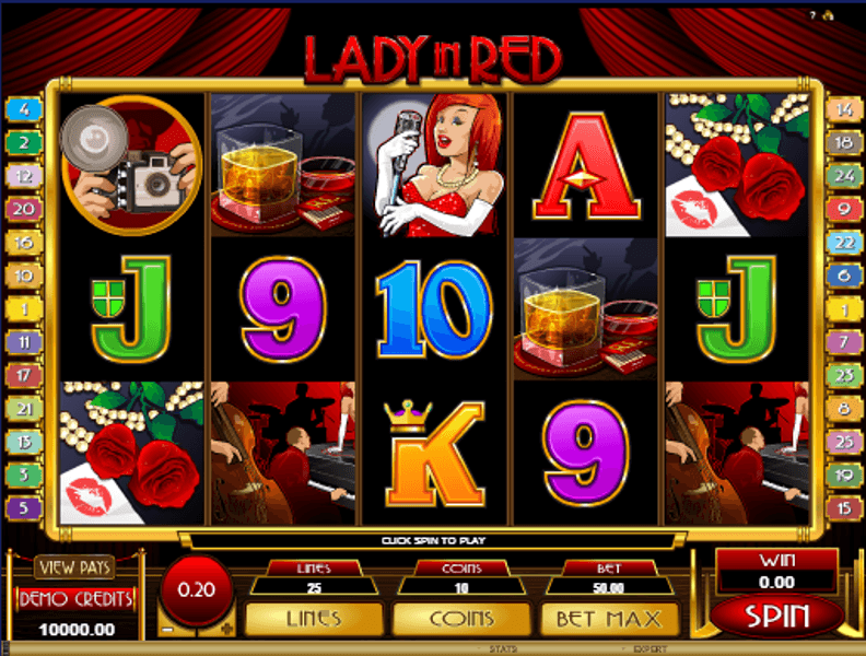Lady In Red Slot fun88 cash