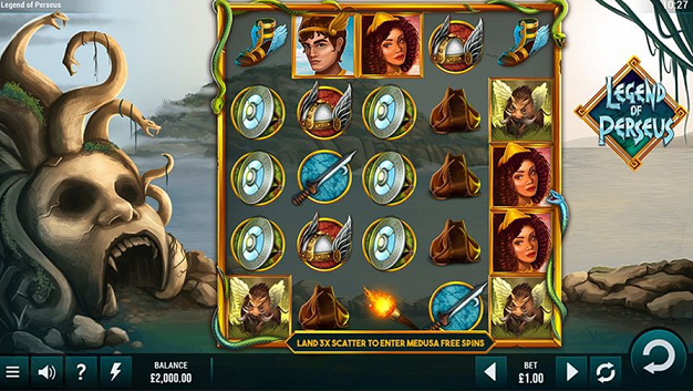 Legend of Perseus slot game