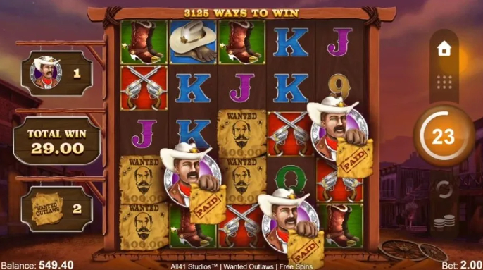 Wanted Outlaws Slot fun88 mobile download 1